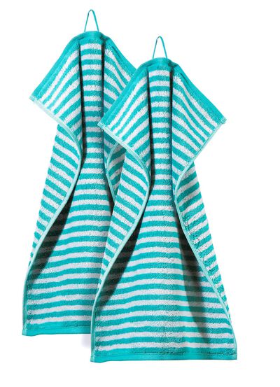 Badstofserie in absorberende katoenkwaliteit van Caw&ouml; 