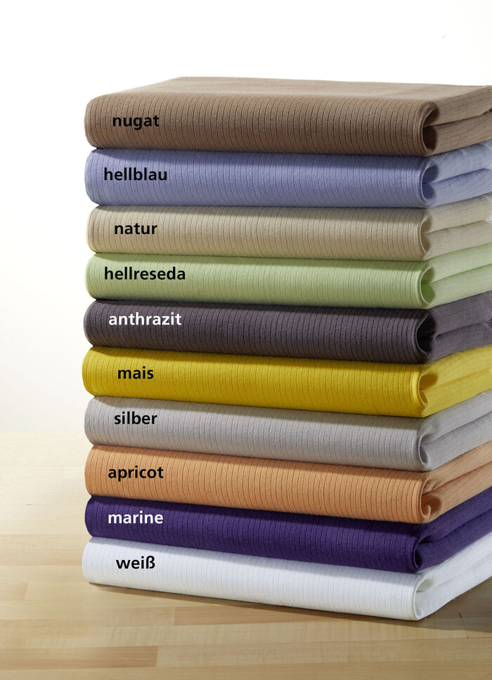 Hoeslakens met Sanfor-afwerking MARINE