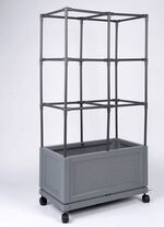 XXL dubbele plantentoren met wieltjes 