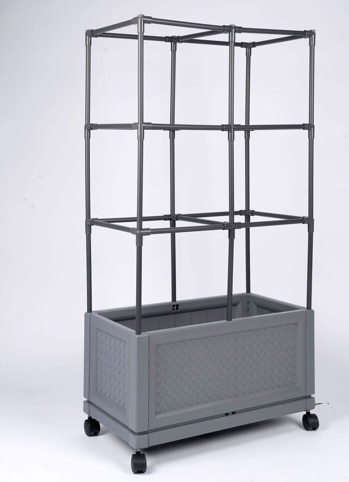 XXL dubbele plantentoren met wieltjes 