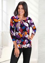 Shirt met 3/4-mouwen 