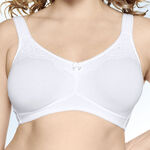 Naturana 2-pack bh met dubbele voorgevormde cups 1X SCHWARZ, 1X WEISS