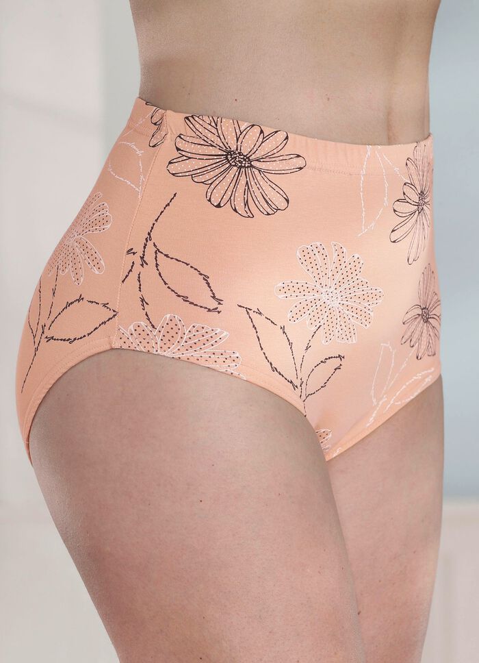 Verpakking van vier slips met elastische tailleband 