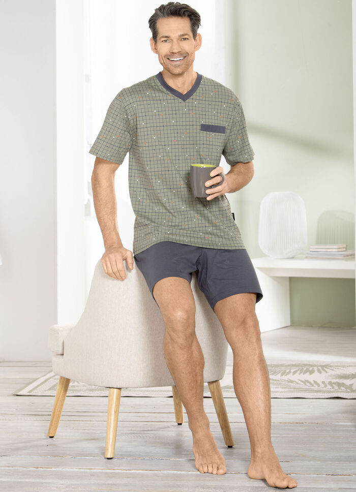 Set van twee shorts met V-hals 