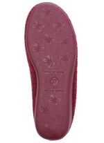 Laurina, warme damespantoffels, met scheerwol 