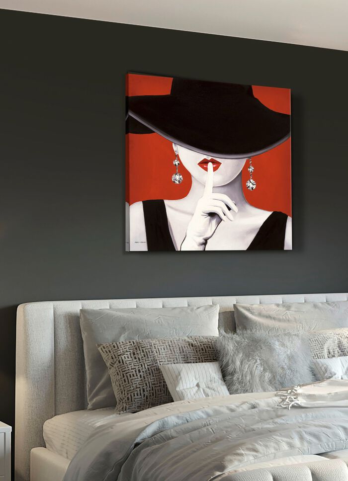 Hoogwaardige canvasprint met de titel Petje af! 