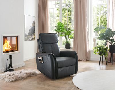 Relaxfauteuil met massage- en verwarmingsfunctie 