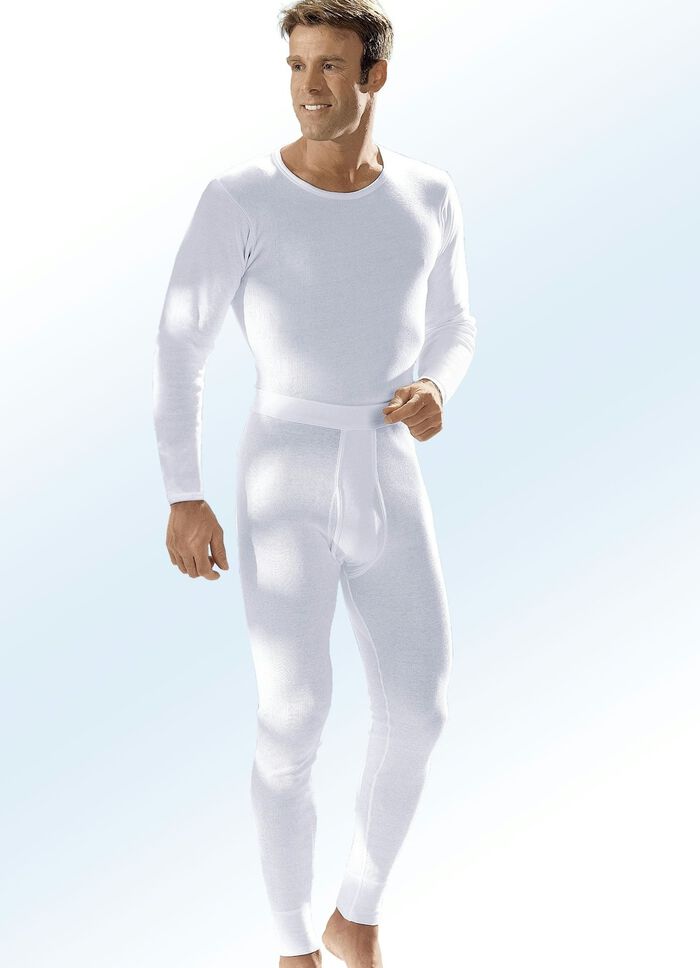 Pfeilring set van twee onderbroeken, gebreide fleece, met gulp 