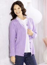 Cardigan met elegante paillettenversiering SERING