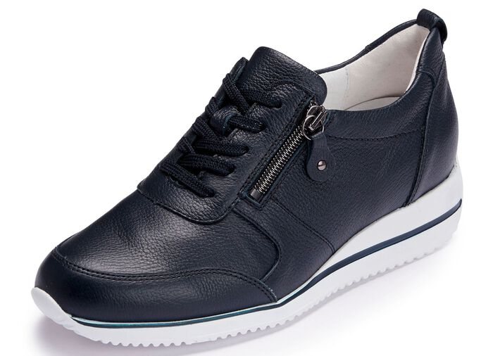 Waldl&auml;ufer, comfortabele damessneakers, breedte H, met uitneembaar voetbed NACHTBLAUW
