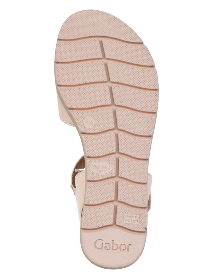 Gabor, modieuze damessandalen, breedte G, met elastische band 