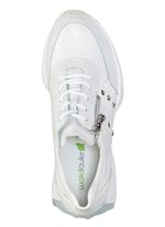Waldl&auml;ufer sneakers met klinknagels WIT-IJSGRIJS
