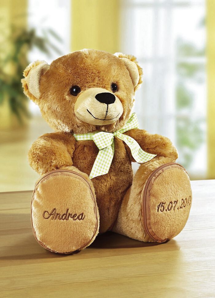Teddybeer, zelf te borduren 