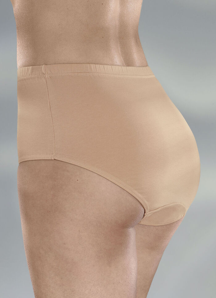 Set van vier slips met elastische band 