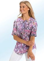 Transparante tuniek met katoen 