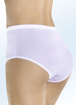 Pak van vier slips met bont printmotief 