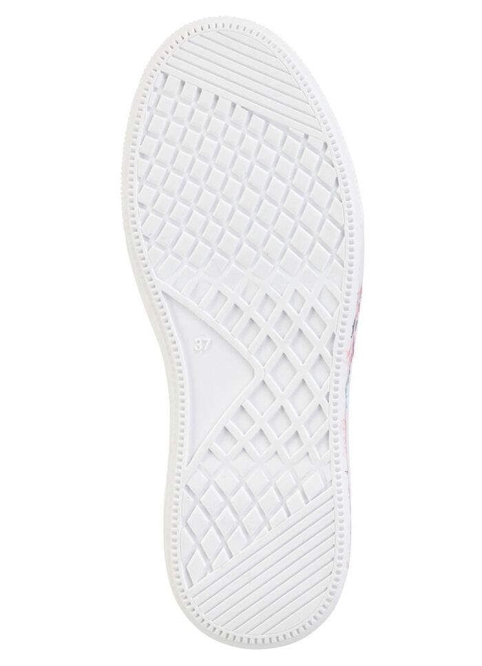 ELENA EDEN sneakers met bloemmotief WIT