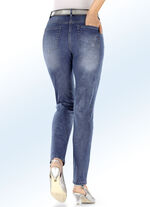 Trendy stijlvolle edele jeans JEANSBLAUW