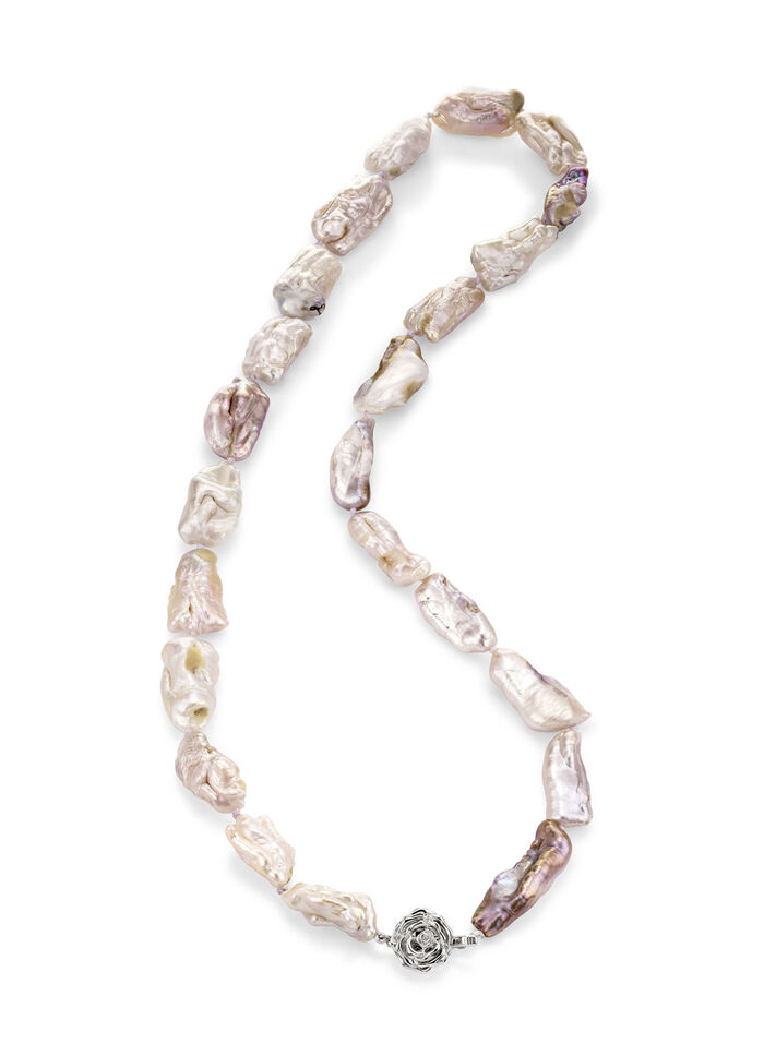 Halsketting met barokparels 