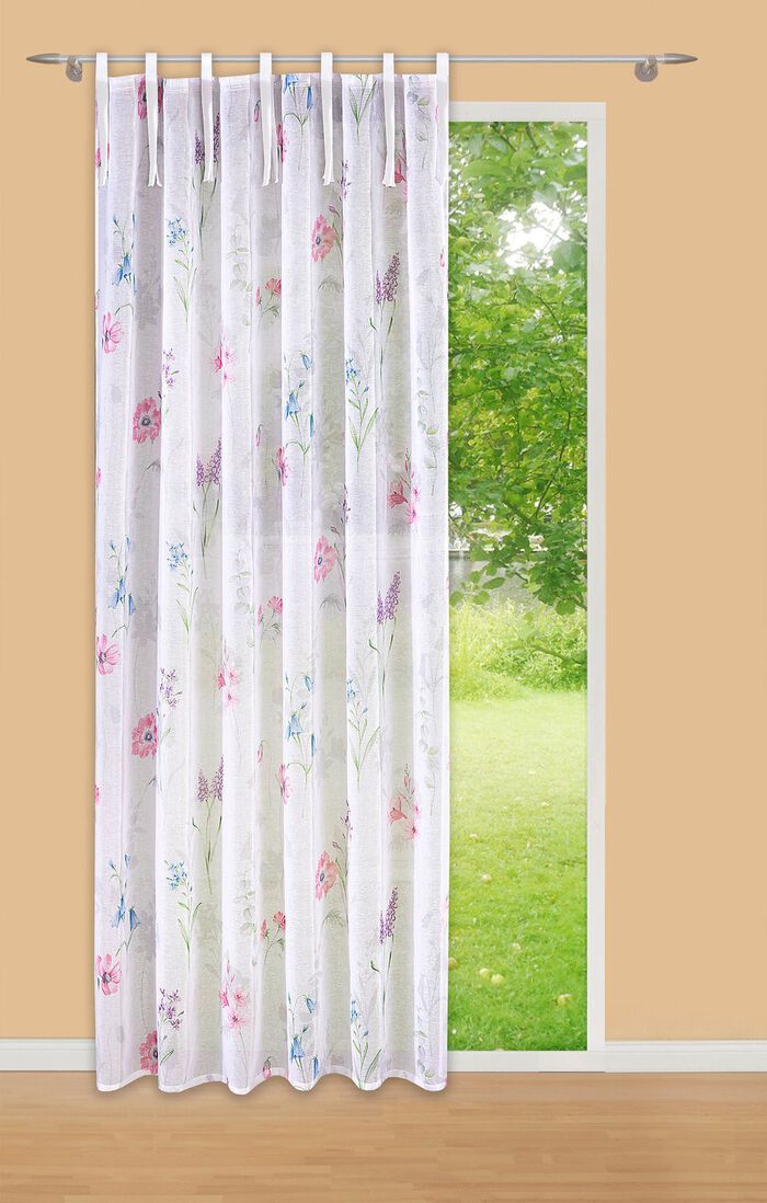 Decoratieve sjaal met bloemmotieven 