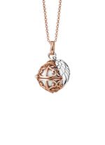 Tijdloze hanger met engelenvleugels 