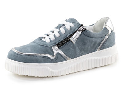 ELENA EDEN sneakers met contrasterende biezen 