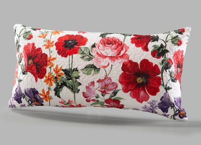 Digitaal bedrukte sprei en kussenslopen 