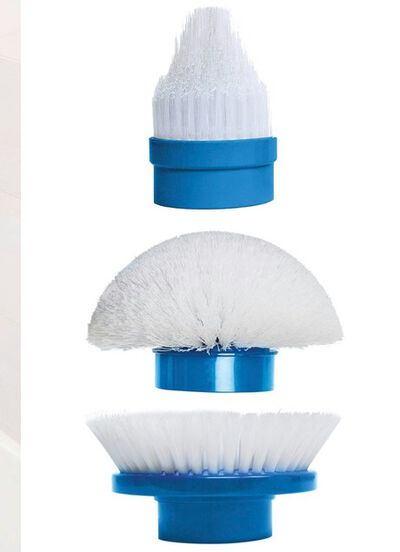 Borstels, set van 3, voor de Hurricane Spin Scrubber reinigingsborstel 