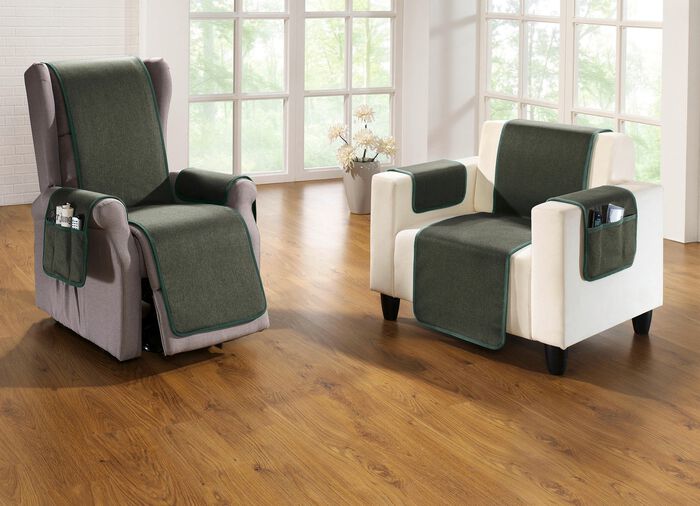 Omkeerbare beschermer met bandrand GROEN