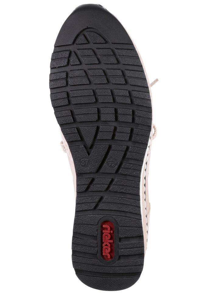 Rieker sneakers met decoratieve vetersluiting 
