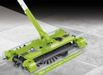 Swivel Sweeper snoerloze oplaadbare rolveger met accu GROEN