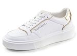 laurakent, trendy damessneakers, breedte H, met uitneembaar voetbed WIT