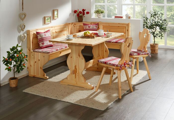 Massief grenen eetkamermeubel NATUUR