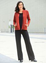 Broeken in modieuze breedte 