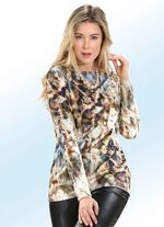 KLAUS MODELLE trui met glitteraccenten 