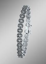 Armband met echt marcasiet en antieke finish 