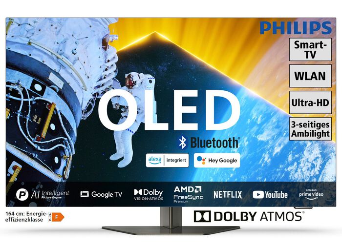 Philips OLED809/12 4K Ultra HD OLED Ambilight TV 