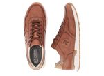 Nappaleren sneakers COGNAC