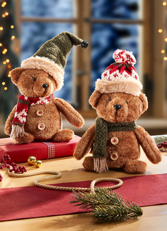 Kerst pluche teddybeer 