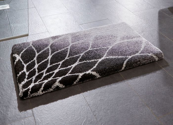 Badkamerset met trendy design ZWART-GRIJS