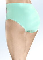 Set van vier bedrukte slips 