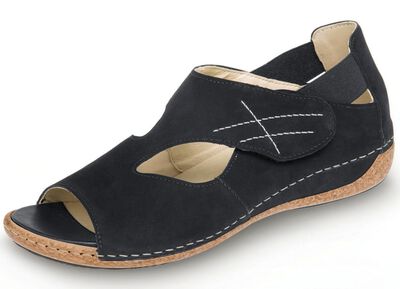 Waldl&auml;ufer, comfortabele damessandalen, breedte H, met uitneembaar voetbed 