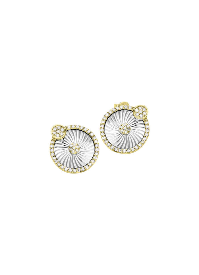 Stralende elegantie: oorbellen met 86 diamanten 