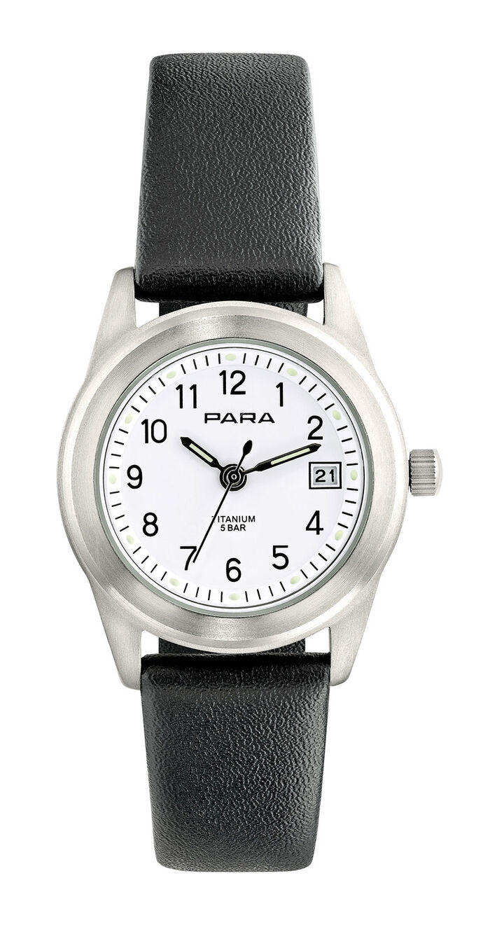 Klassiek kwarts partnerhorloge 
