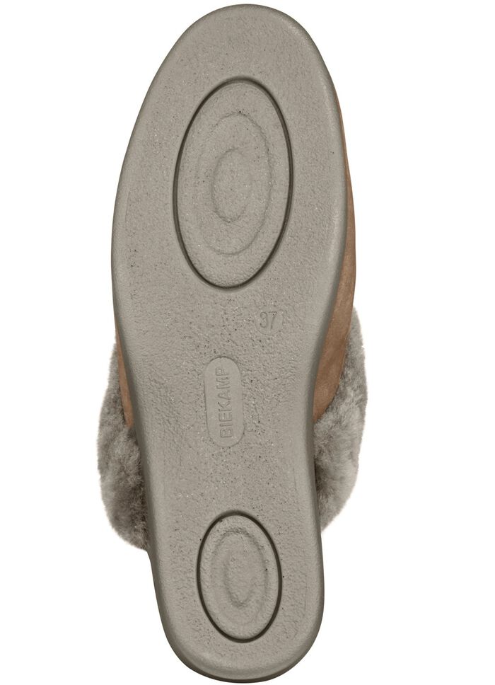 ELENA EDEN pantoffels met voering van echt lamsleer 