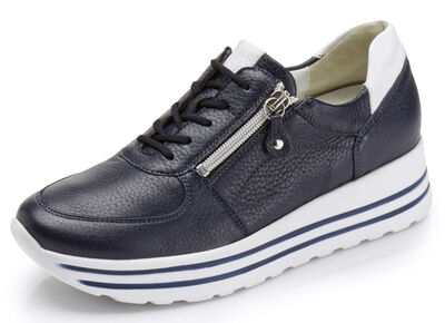 Waldläufer, comfortabele damessneakers, breedte H, met uitneembaar voetbed 