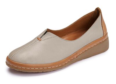 ELENA EDEN pantoffels van rundnappaleer 