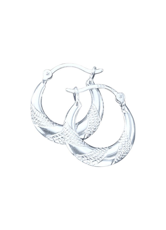 Glanzende creoolse oorbellen 