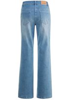 Jeans met trendy vingerafdrukpatroon 
