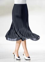 Rok met pliss&eacute;vouwen MARINE